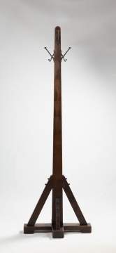 Stickley / Quaint Furniture Oak Costumer (Coat Rack)
