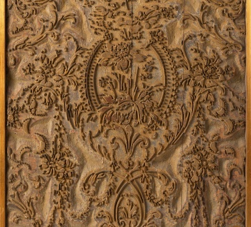 Birge Wallpaper Co., Buffalo, New York, Indian Arabesque Wood Blocks