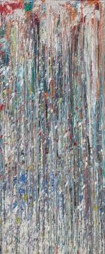 Larry Poons (American, b. Japan 1937) "Fiddle Stop"