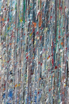 Larry Poons (American, b. Japan 1937) "Fiddle Stop"