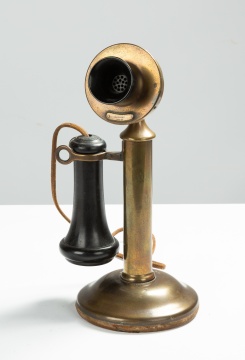 Western Electric Brass Candlestick Telephone