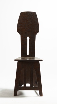 Early Stickley Brothers Cutout Side Chair