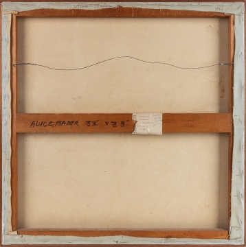 Alice Baber (American, 1928-1982) "Green Around Green"