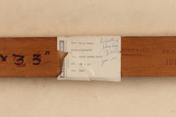 Alice Baber (American, 1928-1982) "Green Around Green"