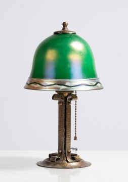 Roycroft & Steuben Table Lamp