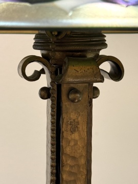 Roycroft & Steuben Table Lamp