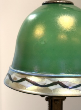 Roycroft & Steuben Table Lamp