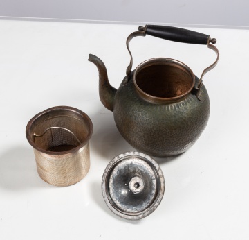 Joseph Heinrichs Hammered Copper Tea Kettle