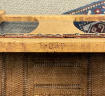 Roycroft Bird's Eye Maple Rocking Chair (from Roycroft Inn)