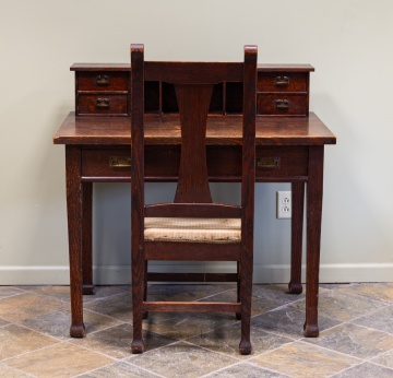 Roycroft Oak Desk