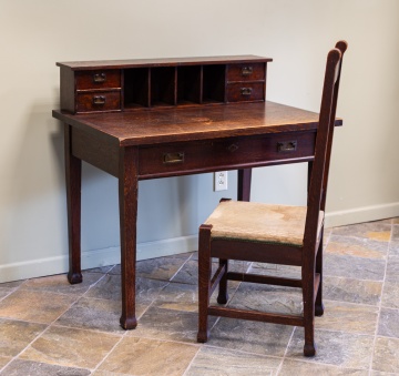 Roycroft Oak Desk