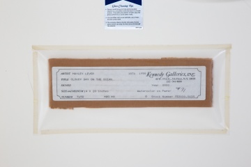 Richard Hayley Lever (American, 1876-1958) "Cloudy Day on the Ocean"