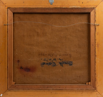 Emile A. Gruppe (American, 1896-1978) "Smith Cove in Winter"