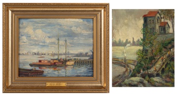 Two Lionel S. Reiss (Polish-American, 1894-1988) Works