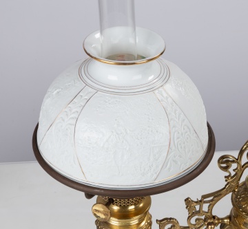 Plum & Atwood Double Student Lamp