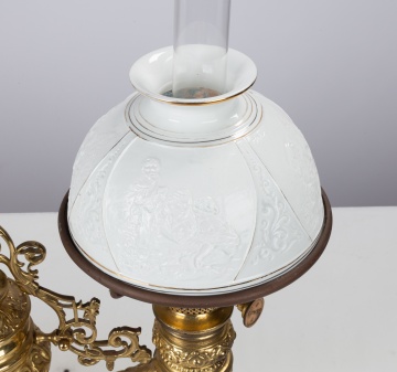 Plum & Atwood Double Student Lamp