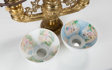 Plum & Atwood Double Student Lamp