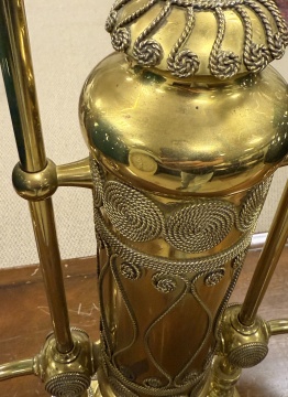 Edward Miller & Co. Double Student Lamp