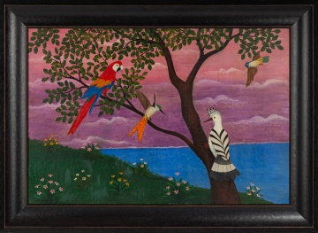 Lawrence H. Lebduska (American, 1894-1966) "Wild Life"