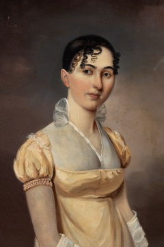 Pair of Neoclassical Portraits