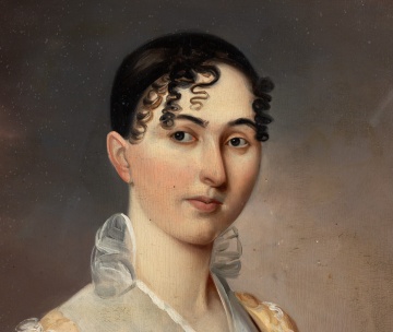 Pair of Neoclassical Portraits