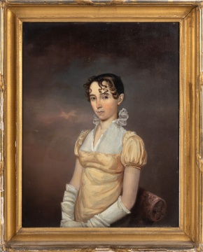 Pair of Neoclassical Portraits