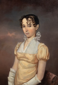 Pair of Neoclassical Portraits