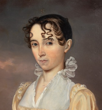 Pair of Neoclassical Portraits