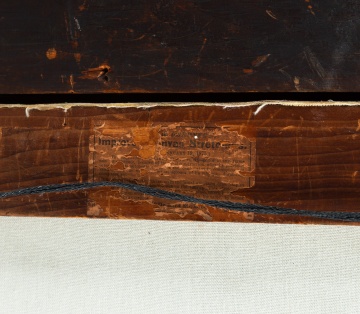 Lemuel Maynard Wiles (1826-1905) Winter Landscape