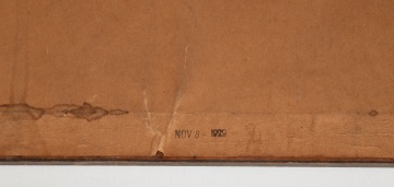 Katharine Houghton Hepburn (1907-2003) Egret on the Shore of Oneida Lake