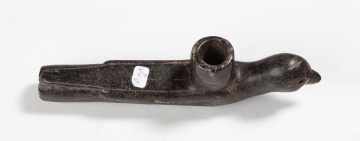 Steatite Bird Effigy Pipe