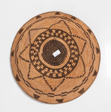 Pima Basket with Star Design