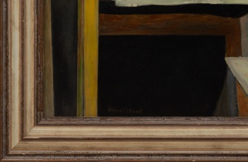 Virginia Cuthbert (American, 1908-2001) Street Scene, Buffalo, New York, 1958