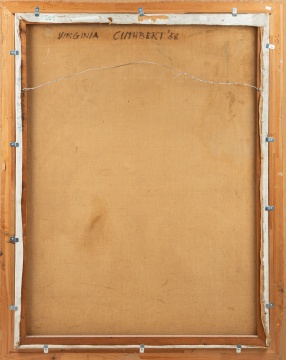 Virginia Cuthbert (American, 1908-2001) Street Scene, Buffalo, New York, 1958