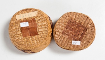 Native American Makah Nootka Baskets