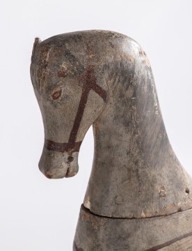 Carved Folk Art Horse