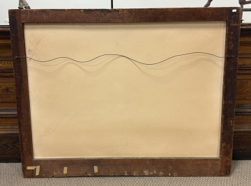 Fireplace Summer Board, East Front View of the United States Capitol Building