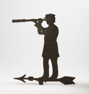 Weathervane of a Ship's Captain, Modeled After Admiral David Farragut