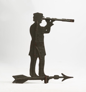 Weathervane of a Ship's Captain, Modeled After Admiral David Farragut