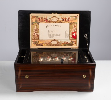 Swiss Cylinder Music Box