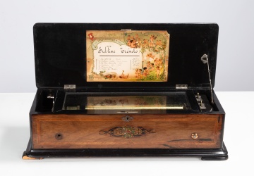 Jacot's Swiss Cylinder Music Box