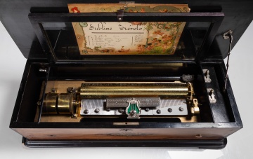 Jacot's Swiss Cylinder Music Box