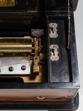 Jacot's Swiss Cylinder Music Box
