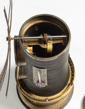 French Industrial Windmill Automated Clock