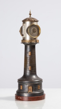 French Industrial Lighthouse Automated Clock