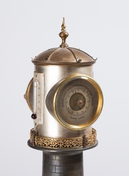 French Industrial Lighthouse Automated Clock