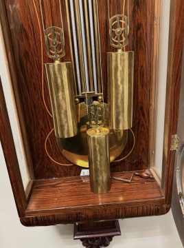 19th Century Rosewood Serpentine Grande Sonnerie Vienna Regulator, by Ludwig Hainz