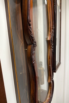 19th Century Rosewood Serpentine Grande Sonnerie Vienna Regulator, by Ludwig Hainz