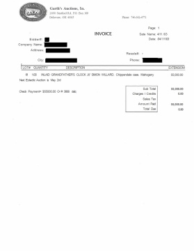 Federal Tall Case Clock with Rocking Ship Movement, Works by Simon Willard