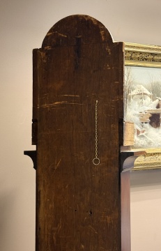 Federal Tall Case Clock with Rocking Ship Movement, Works by Simon Willard